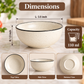 Pure Source India Dotted White Small Ceramic Bowl Handcrafted/Decorative Bowls for Home and Kitchen(3.5 Inch Diameter, 1.5 Inch Height)