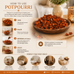 Pure Source India Orange, Potpourri – Natural Dried Flower Fragrance Vanilla | Long Lasting Home Fragrance | Decorative Bowl Filler | Wardrobe & Car Freshener | Essential Oil Infused (Copy)
