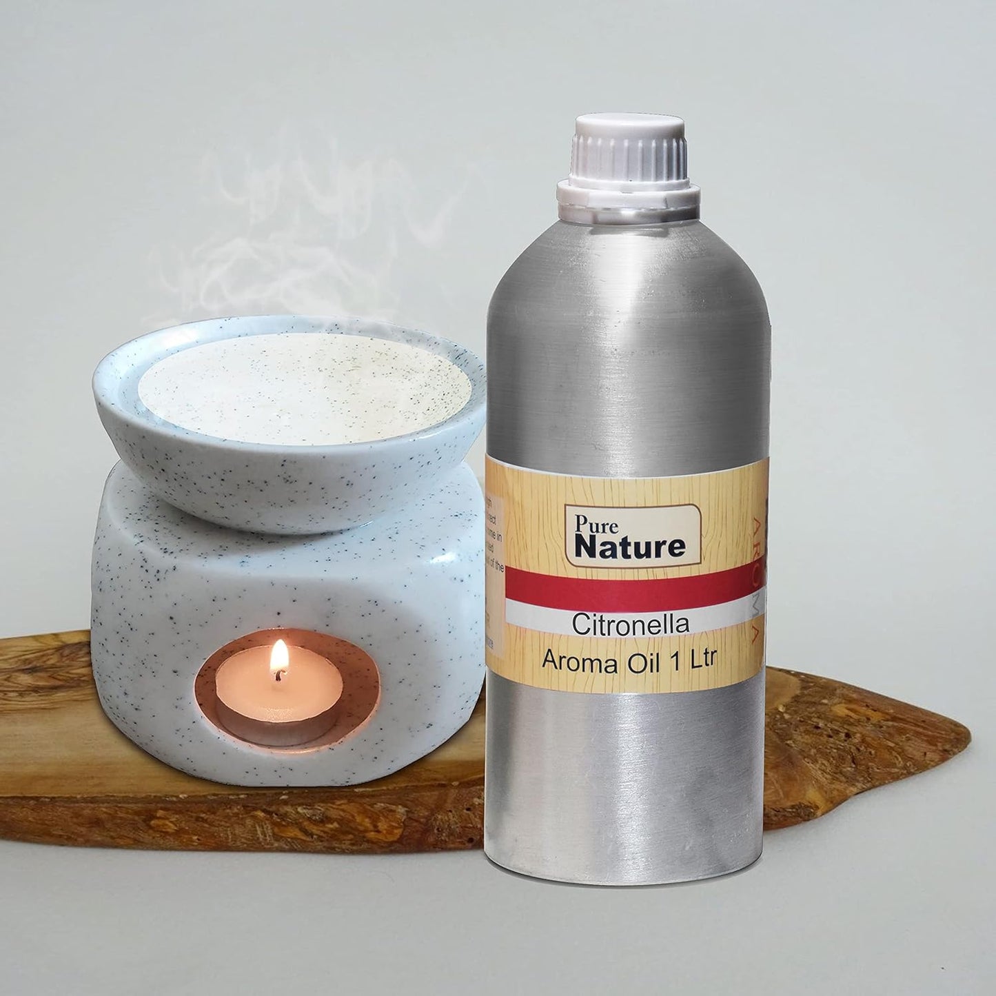 Pure Source India Aroma Diffuser Oil Essential for Oil Burner, Soap Making, Candle Making Etc. 1 Ltr Pack of Fragrance Oil