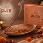 Pure Source India Aluminum Agarbatti Stand Incense Holder for Pooja, Ash Catcher, Long Durable Holder for Home Temple Meditation Décor (10 x 3.25 x 2 Inch)
