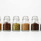 Pure Source India 60ML Spice Jar, Glass Container