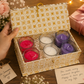 Pure Source India Scented Votive Candles in Glass, Set of 6 | Rose, Lavender & Vanilla Fragrance Candles | Aromatherapy, Home Décor & Relaxation Candles | Diwali, Wedding, Housewarming & Gift Set