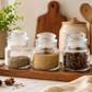 Pure Source India 60ML Spice Jar, Glass Container
