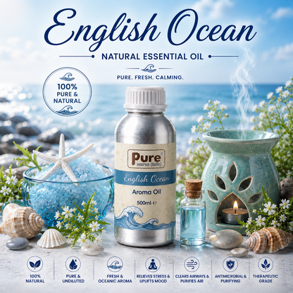 Pure Source India Aroma Diffuser Oil Essential for Oil Burner, Soap Making, Candle Making Etc. 500 ML Pack of Fragrance Oil
