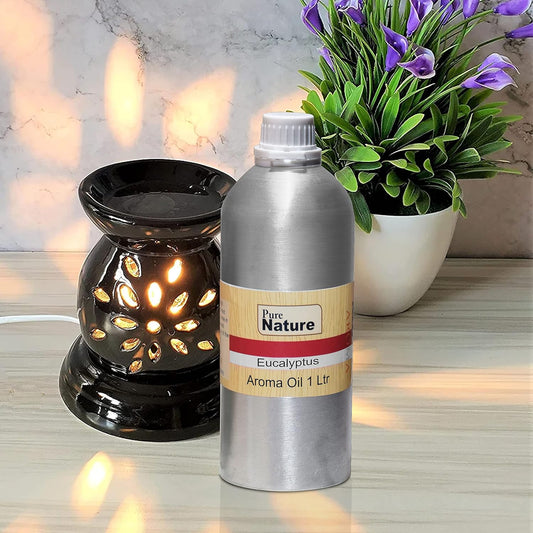 Pure Source India Aroma Diffuser Oil Essential for Oil Burner, Soap Making, Candle Making Etc. 1 Ltr Pack of Fragrance Oil