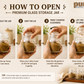 Pure Source India 60ML Spice Jar, Glass Container