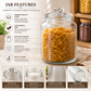 2 KG Premium Glass Jar – Perfect for Pickles & Kitchen Storage