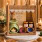 Pure Source India Diwali Pooja Gift Set with Roli Kumkum & Ghee Wicks (Green)