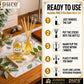 Pure Source India 100ML Jasmine  Aroma Reed Diffuser Refill , 8 Pcs Reed Stick Coming Free With This Reed Diffuser Oil