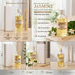 Pure Source India 100ML Jasmine  Aroma Reed Diffuser Refill , 8 Pcs Reed Stick Coming Free With This Reed Diffuser Oil