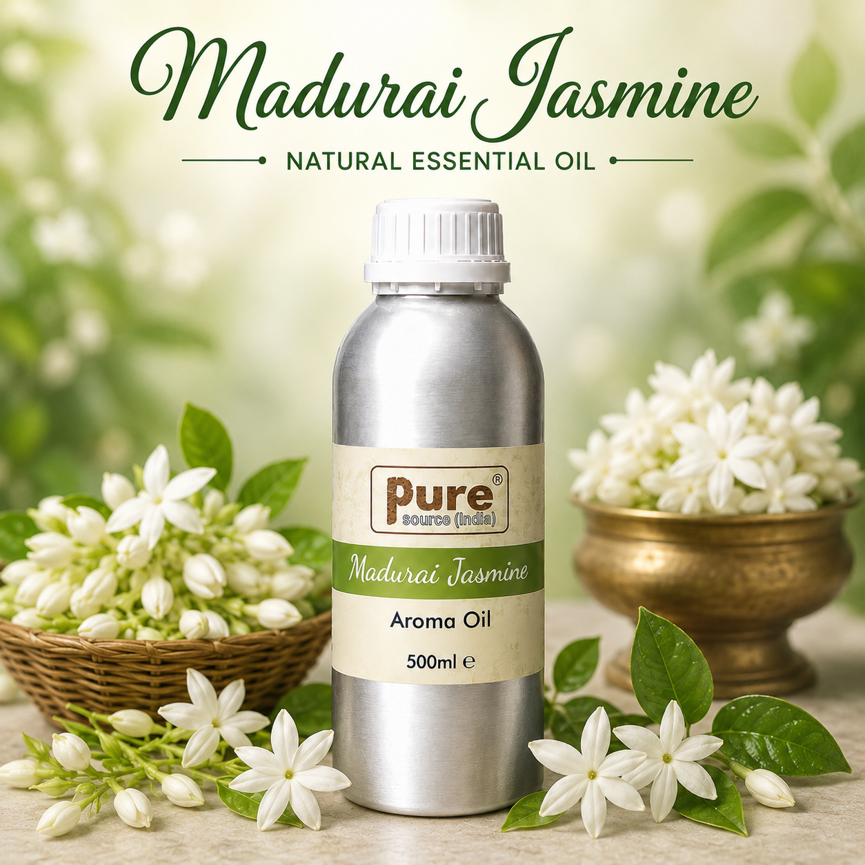 Pure Source India Aroma Diffuser Oil Essential for Oil Burner, Soap Making, Candle Making Etc. 500 ML Pack of Fragrance Oil