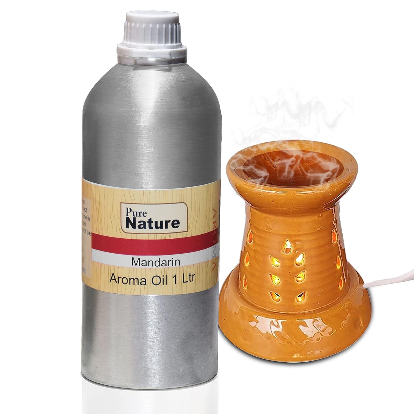 Pure Source India Aroma Diffuser Oil Essential for Oil Burner, Soap Making, Candle Making Etc. 1 Ltr Pack of Fragrance Oil