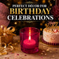 Pure Source India Pack of 16, Pink Tea Light Votive Glass Candle Holders – Perfect for Diwali, Weddings, Spa & Holiday Décor