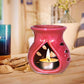 Pure Source India Regular Ceramic Aroma Burner Coming with 1 pc Free Candles