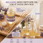 Pure Source India 100ML Relaxing Aroma Reed Diffuser Refill , 8 Pcs Reed Stick Coming Free With This Reed Diffuser Oil