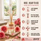 Pure Source India 100ML Rose Aroma Reed Diffuser Refill , 8 Pcs Reed Stick Coming Free With This Reed Diffuser Oil