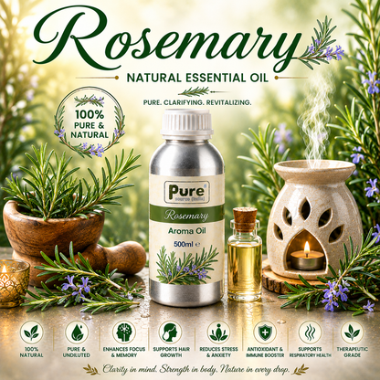 Pure Source India Aroma Diffuser Oil Essential for Oil Burner, Soap Making, Candle Making Etc. 500 ML Pack of Fragrance Oil