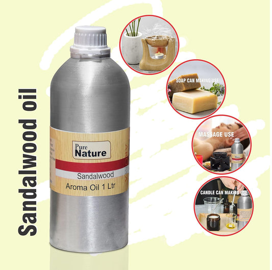 Pure Source India Aroma Diffuser Oil Essential for Oil Burner, Soap Making, Candle Making Etc. 1 Ltr Pack of Fragrance Oil