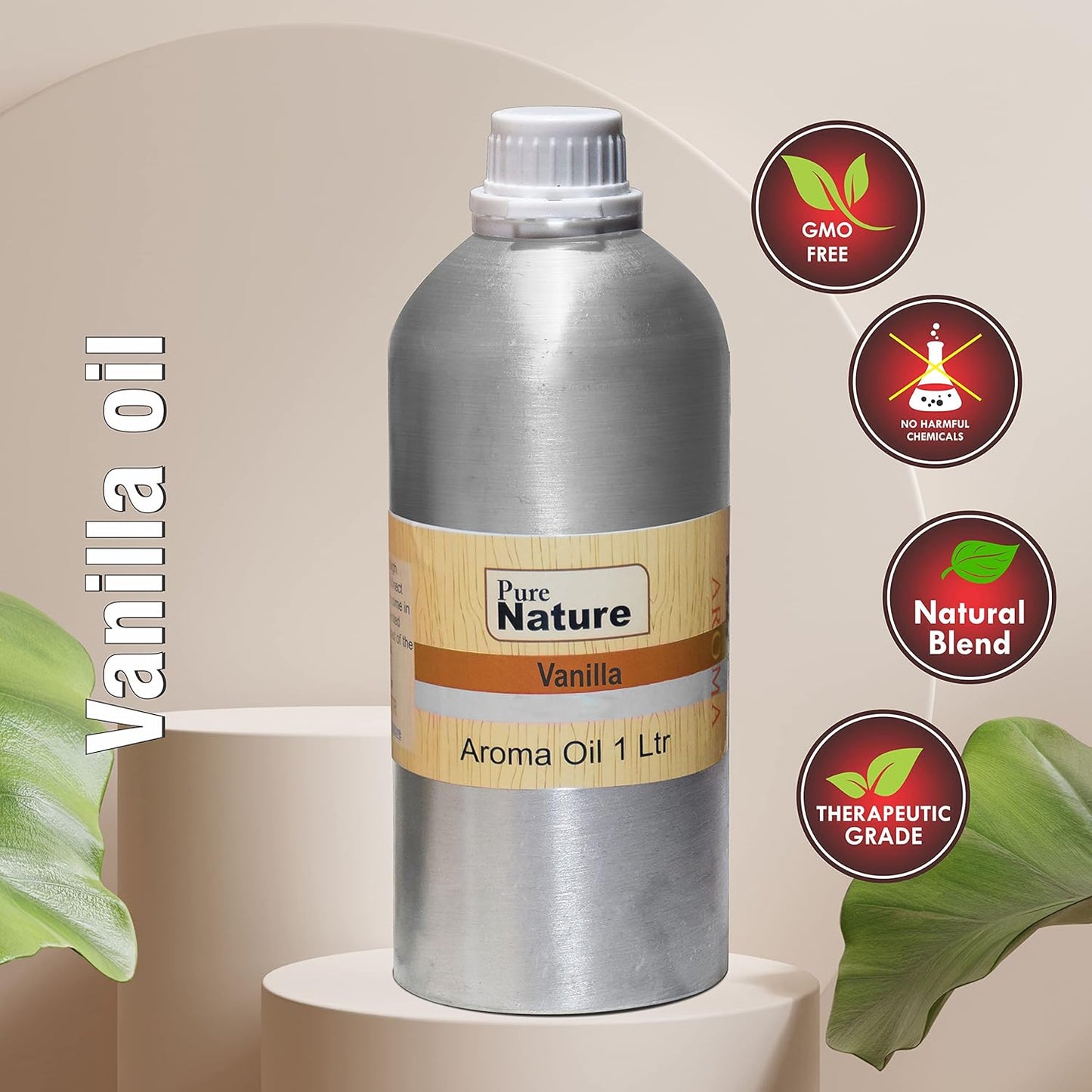 Pure Source India Aroma Diffuser Oil Essential for Oil Burner, Soap Making, Candle Making Etc. 1 Ltr Pack of Fragrance Oil