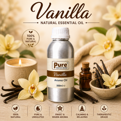 Pure Source India Aroma Diffuser Oil Essential for Oil Burner, Soap Making, Candle Making Etc. 500 ML Pack of Fragrance Oil