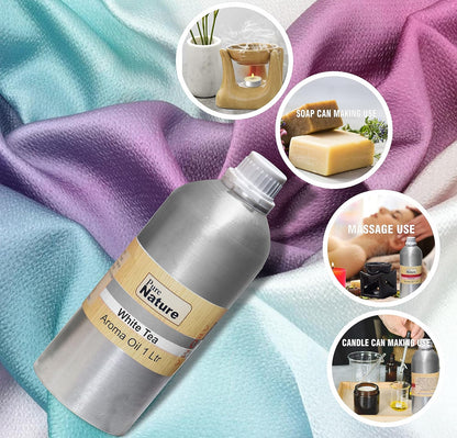 Pure Source India Aroma Diffuser Oil Essential for Oil Burner, Soap Making, Candle Making Etc. 1 Ltr Pack of Fragrance Oil