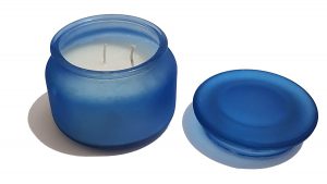 Pure Source India Scented Jar Candle Blue Ocean (Fragrance - Ocean)