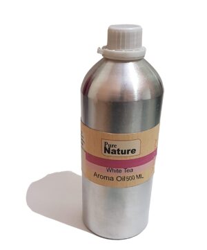 Pure Source India White Tea Aroma Oil Undiluted 500 ML Pack Suitable for Aroma,Potpourri,Soap Making,Spa etc.