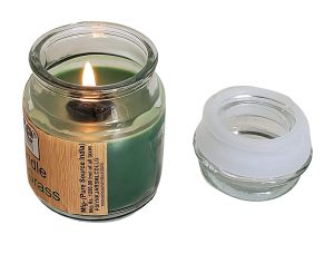 Pure Source India Scented Jar Candles -100 Gm, Pack of 1, Lemon Grass