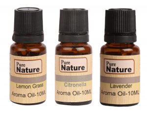Pure Source India Aroma Oil Pack Of Three Lemon Grass, Citronella And Lavender 10ml Each Combo Pack