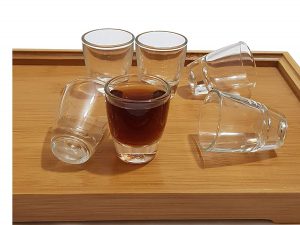 Pure Source India Shot Glass Set, 25ml, Set of 12, Transparent (Very Cute)