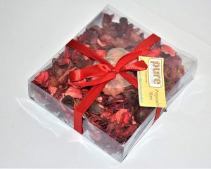 Pure Source India Highly Fragranced Potpourri 125 Gram Pack (Rose)