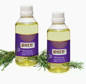 Pure Source India Rosemary Essential Oil (200ML) Pack of 2