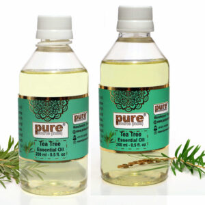 Pure Source India Tea Tree Essential Oil (200ml) Pack of 2