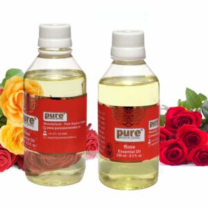 Pure Source India Rose Essential Oil (200 ML) Pack of 2
