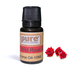 Pure Source India Wild Rose Aroma Oil – 100% Pure & Natural Essential Oil for Diffuser, Relaxation, Aromatherapy & Home Fragrance (10ML)